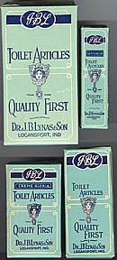 #CS053 - Set of 4 Different Sizes of Dr. Lynas Toilet Articles Boxes