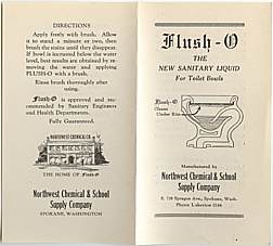#MS013 - Old Flush-O Brochure