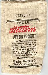 #CS067 - Group of 3 Western Air Rifle Shot Bags