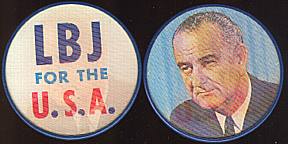 #PL032 - Pair of LBJ for the USA Vari-Vue Flasher Pins