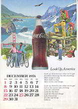 #CC205 - 1975 Coca Cola Calendar