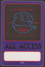 #MUSIC088  - 38 Special 1984 Tour De Force OTTO Backstage Pass