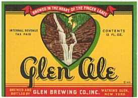 #ZLBE007 - Group of 4 Glen IRTP Ale Labels