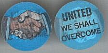 #PL022 - Group of 4 United We Shall Overcome Flicker Discs