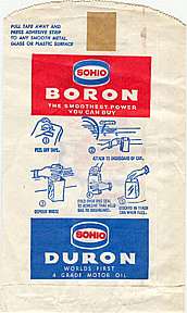 #CA002  - Group of 4 Sohio Boron Litter Bags