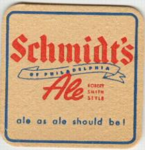 #SP004 - Schmidt's of Philadelphia Beer Coaster