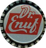#BC065 - Group of 10 Dr. Enuf Plastic Lined Soda Caps