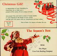 #CC058 - Season's Best Coke Coupon with Santa