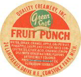 #DC029 - Green Spot Fruit Punch Dairy Cap