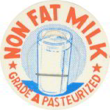 #DC033 - Non Fat Milk Bottle Cap