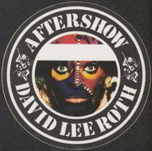 #MUSIC200  - Round 1986 David Lee Roth Eat 'Em and Smile Tour OTTO Backstage Pass