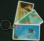 #CH118  - Old E. T. Keychain with Fan Out Pictures