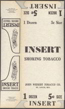 #CS183 - Master Carton for Insert Tobacco Tins