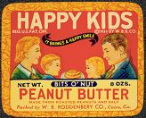 #LO0041 - Happy Kids Bits O Nut Peanut Butter Label