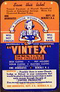 #ZLP062 - Pair of Two Different Vintex DIsh Cloth Labels