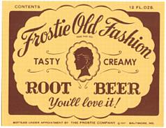 #ZLS052 - Group of 3 1947 Frostie Old Fashion Root Beer Labels