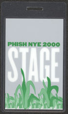 #MUSIC393  - 2000 PHISH Laminated Backstage Pass - Famous New Year's Eve Performance Big Cypress Reservation