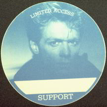 #MUSIC145  - Round 1984 Bryan Adams Reckless (Summer of '69) Tour OTTO Backstage Pass