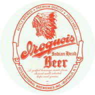 #SP028 - Iroquois Indian Head Beer Tray Liner
