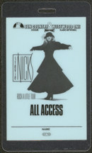 #MUSIC460  - 1986 Stevie Nicks (Fleetwood Mac) Laminated Backstage Pass from the Rock a Little World Tour