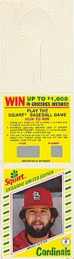 #BA004 - Group of 4 Bruce Sutter Can Hanger Sprite Cards