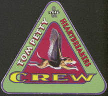#MUSIC743 - Tom Petty OTTO Cloth Backstage Pass from the 1995 Dogs with Wings Tour