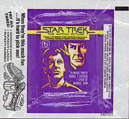 #ZZA031 - 1979 Star Trek Motion Picture Wax Wrapper