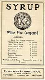 #ZBOT048 - White Pine Compound Syrup Label - Chloroform