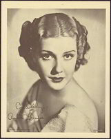 #CH239  - 1930s Anita Louise Publicity Photo