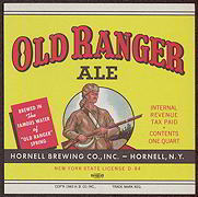 #ZLBE034 - Old Ranger Ale Label IRTP