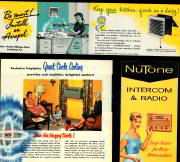 #ZZTO027 - Four Different 1947 - 1961 Appliance Store Brochures