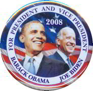 #PL130 - Obama Biden 2008 Pinback