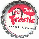 #BC025 - Group of 10 Frostie Root Beer Bottle Caps