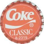 #BC040  - Group of 6 Coke Classic Caps