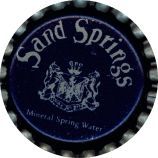 #BC095 - Group of 10 Sand Springs Mineral Water Plastic Lined Caps