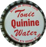#BC097 - Group of 10 Tonic Quinine Water Plastic Lined Soda Caps