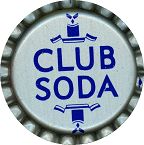 #BC108 - Group of 10 Very Early Plastic Lined Club Soda Caps