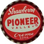 #BC109 - Group of 10 Pioneer Strawberry Soda - Log Letters