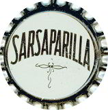 #BC113 - Group of 10 Early Plastic Lined Sarsaparilla Soda Cap