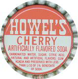 #BC114 - Group of 10 Howel's Cherry Soda Bottle Cap