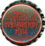 #BC119 - Group of 10 National Strawberry Soda Bottle Caps