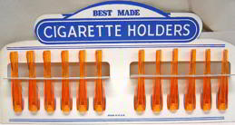 #TO040 - Best Made Cigarette Holders Display Card with 12 Holders
