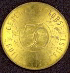 #CA063 - 1954 FIsher Body General Motors Token Medal