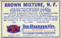 #ZBOT049 - Brown Mixture Opium Label