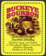 #ZLW081 - Buckeye Bourbon Kentucky Bourbon Whiskey Label