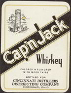 #ZLW084 - Cap'n Jack Whiskey Label