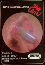 #MUSIC027  - 1982 The Cars Radio Promo OTTO Backstage Pass - WPLJ