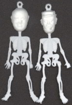 #PL250 - Mikhail Gorbachev and Fidel Castro Skeleton Charms