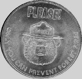 #CH082  - Smokey the Bear Coin