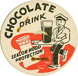 #DC031 - Chocolate Drink Milk Cap with Milkman Pictured
